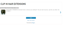 Tablet Screenshot of isabella-hairextensions.blogspot.com