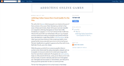 Desktop Screenshot of addictingonlinegames2.blogspot.com