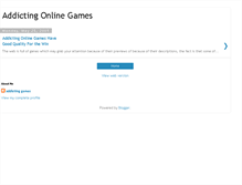 Tablet Screenshot of addictingonlinegames2.blogspot.com