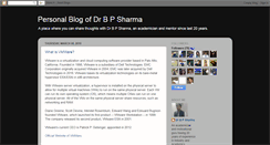 Desktop Screenshot of bpsharma.blogspot.com