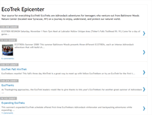 Tablet Screenshot of ecotreks.blogspot.com