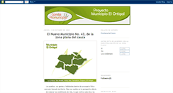 Desktop Screenshot of municipioelortigal.blogspot.com