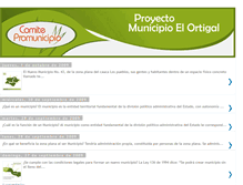 Tablet Screenshot of municipioelortigal.blogspot.com