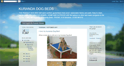 Desktop Screenshot of dogbedsandkennels.blogspot.com