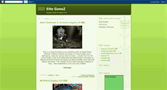 Desktop Screenshot of elitegamez.blogspot.com