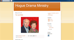 Desktop Screenshot of hoguedramaministry.blogspot.com