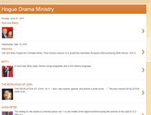 Tablet Screenshot of hoguedramaministry.blogspot.com