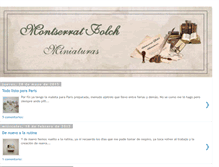 Tablet Screenshot of miniaturas-montserrat-folch.blogspot.com