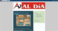 Desktop Screenshot of diarioaldia-huanuco.blogspot.com