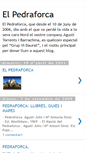 Mobile Screenshot of pedraforca2006.blogspot.com