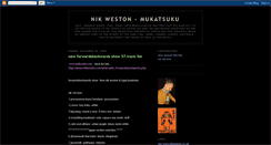 Desktop Screenshot of nikweston.blogspot.com