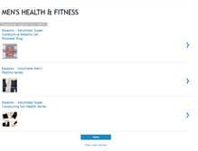 Tablet Screenshot of menfitnessfirst.blogspot.com