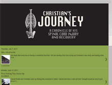 Tablet Screenshot of christiansjourney1.blogspot.com