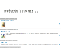 Tablet Screenshot of nadandobocaarriba.blogspot.com