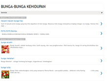 Tablet Screenshot of bungabunga-kehidupan.blogspot.com