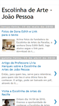 Mobile Screenshot of escolinhadeartejp.blogspot.com