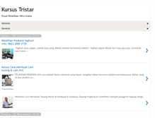 Tablet Screenshot of kursus-tristar.blogspot.com