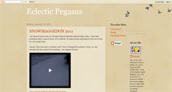 Desktop Screenshot of eclecticpegasus.blogspot.com