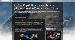 Desktop Screenshot of copyleftlicencias.blogspot.com