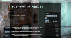 Desktop Screenshot of bhslit10.blogspot.com