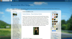 Desktop Screenshot of beyondtheblueridge.blogspot.com