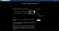 Desktop Screenshot of laissezfaire-event.blogspot.com