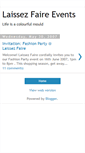 Mobile Screenshot of laissezfaire-event.blogspot.com
