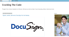 Desktop Screenshot of cracking-the-code.blogspot.com