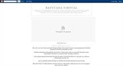 Desktop Screenshot of batucadavirtual.blogspot.com