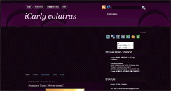 Desktop Screenshot of icarlycolatras.blogspot.com