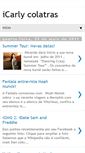 Mobile Screenshot of icarlycolatras.blogspot.com