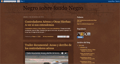 Desktop Screenshot of negrofondonegro.blogspot.com