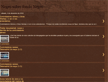 Tablet Screenshot of negrofondonegro.blogspot.com