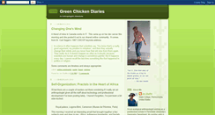 Desktop Screenshot of greenchickendiaries.blogspot.com