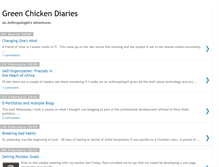 Tablet Screenshot of greenchickendiaries.blogspot.com