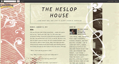 Desktop Screenshot of jenicaheslopfamily.blogspot.com