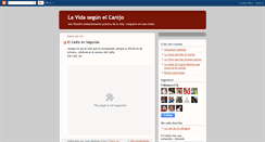 Desktop Screenshot of elcanijo.blogspot.com