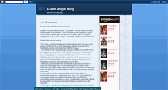 Desktop Screenshot of karen-angelblog.blogspot.com