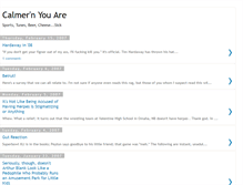 Tablet Screenshot of calmernyouare.blogspot.com