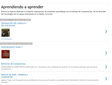 Tablet Screenshot of enfoquedecompetencias.blogspot.com