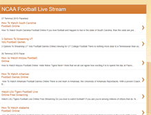 Tablet Screenshot of ncaafootballliveonline.blogspot.com