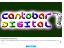 Tablet Screenshot of cantobardigital.blogspot.com