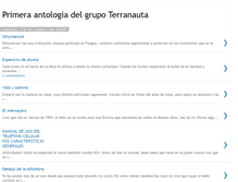 Tablet Screenshot of grupoterranauta.blogspot.com