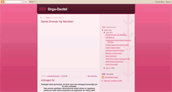 Desktop Screenshot of orgudanteldunyasi.blogspot.com