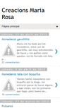 Mobile Screenshot of creacionsmariarosa.blogspot.com