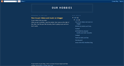 Desktop Screenshot of ourhobbies2a.blogspot.com