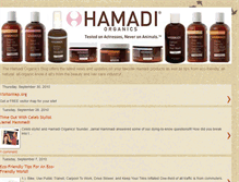 Tablet Screenshot of hamadiorganics.blogspot.com