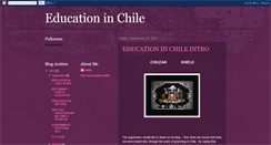 Desktop Screenshot of educationinchile.blogspot.com