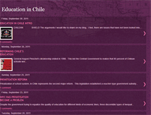 Tablet Screenshot of educationinchile.blogspot.com