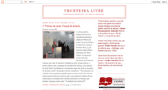 Desktop Screenshot of fronteiralivre.blogspot.com